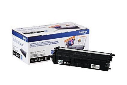 Brother TN-433BK cartucho de tóner 1 pieza(s) Original Negro