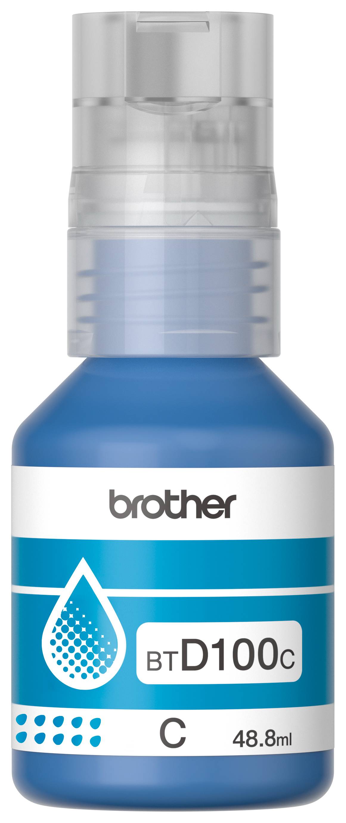 Bolsa de Tinta Brother BTD100C Cian, 5.000 Páginas