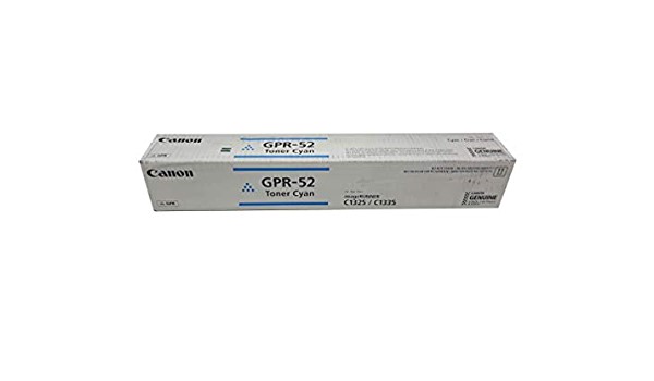 Canon Tóner GPR-52 9107B, 12,000 Páginas, Compatible con Impresoras IP