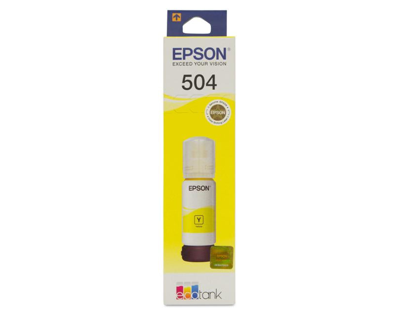 Cartucho EPSON T504420-AL, Amarillo, 650 Páginas, Alta Capacidad