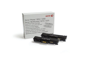 Xerox 106R02782 Cartucho de Tinta 2 pieza(s) 6000 páginas Original Negro