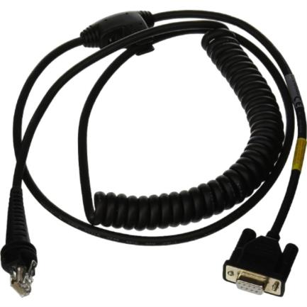 Honeywell CBL-020-300-C00 cable serial Negro 3 m RS232 DB9, Macho, Hembra