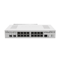 CCR2004-16G-2S+PC, Ruteador 16xGigaEth, 2xSFP+ 10G, CPU 4 núcleos 1200Mhz, RAM 4Gb, RouterOS L6