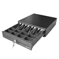 CAJON DE DINERO 4 BILL/8 MON 3NSTAR NEGRO RJ11 3 POSICIONES