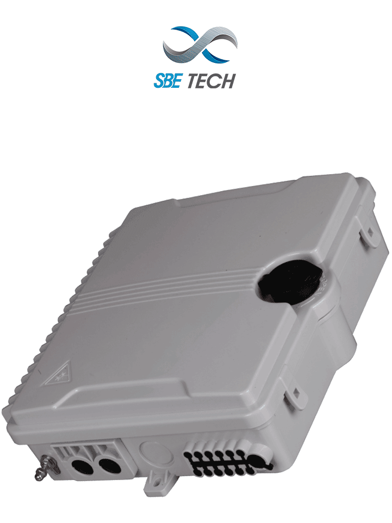 Caja de distribución para FTTX exterior 2x12 IP65, resistente al agua y polvo