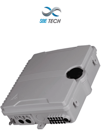 Caja de distribución para FTTX exterior 2x12 IP65, resistente al agua y polvo