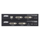 CE624 - Aten Extensor KVM / HDBaseT 2.0 / Dual Display DVI CE624
