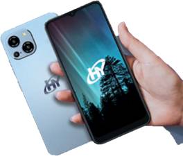 Hyundai HYLine PRO X 16,5 cm (6.51") Android 13 USB Tipo C 8 GB 256 GB 5000 mAh Azul