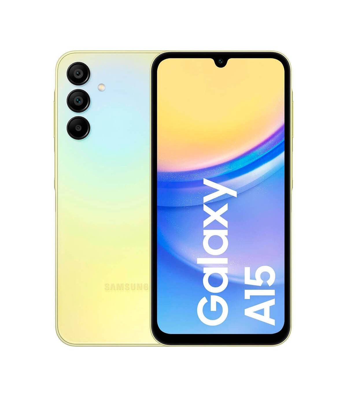 Celular SAMSUNG A15 128GB amarillo