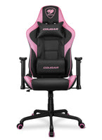 CGR-ELI-PNB - COUGAR ARMOR Elite Eva Silla Ergonómica Silla para videojuegos de PC 120 kg Negro / Rojo Acero
