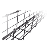CH105100EZ - Charofil Charola Tipo Malla / 105 mm x 100 mm / Acabado Electro Zinc CH105100EZ