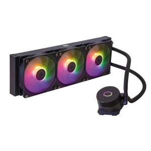 Cooler Master MasterLiquid 360L Core ARGB Procesador Kit de enfriamiento líquido 12 cm Negro, 650 RPM, 1750 RPM