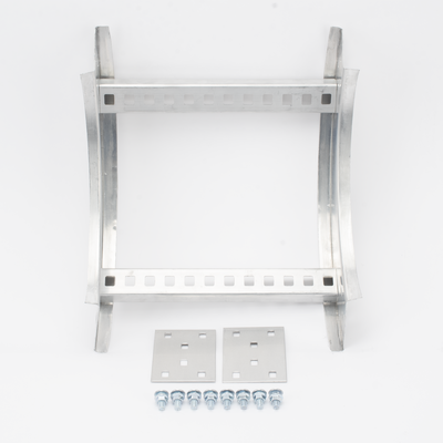 CHVI908R8X12AK - Charofil Curva Vertical de 90° / Perfil Z de Aluminio / Peralte 3 1/4" CHVI908R8X12AK