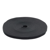 Thorsman Rollo De Velcro 25 Mts Negro CINTHA-B-25M, Ideal Para Oficina