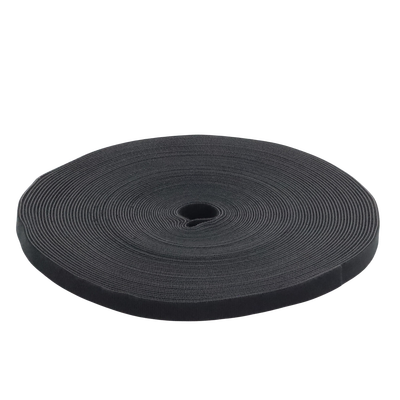 CINTHA-B-25M - Thorsman Rollo De Velcro 25 Mts Negro CINTHA-B-25M, Ideal Para Oficina