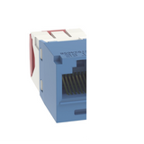 Conector Jack RJ45 Estilo TG Mini-Com Cat5e, 8P8C, Azul, 8 Posiciones 8 Cables