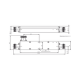 CK-53N - Microlab Acoplador Direccional / 13dB / 694-2700 MHz CK-53N