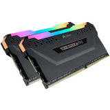 Memoria RAM Corsair Vengeance PRO 16GB (2x8GB) DDR4 3200MHz DIMM RGB XMP Negro CL16