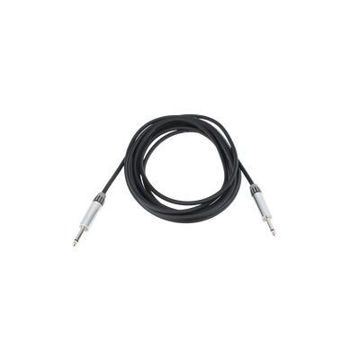 CMC-PS-PS-L-5M - Cable de Audio / Plug 1/4 in a Plug 1/4 in Stereo / 5 m (16.4 ft) / Conectores Cromados / Blindado