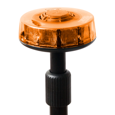 CO-400-A - Luz telescópica trasera ámbar con mástil de 3 secciones, 15 LEDs en tecnología SOLARIS