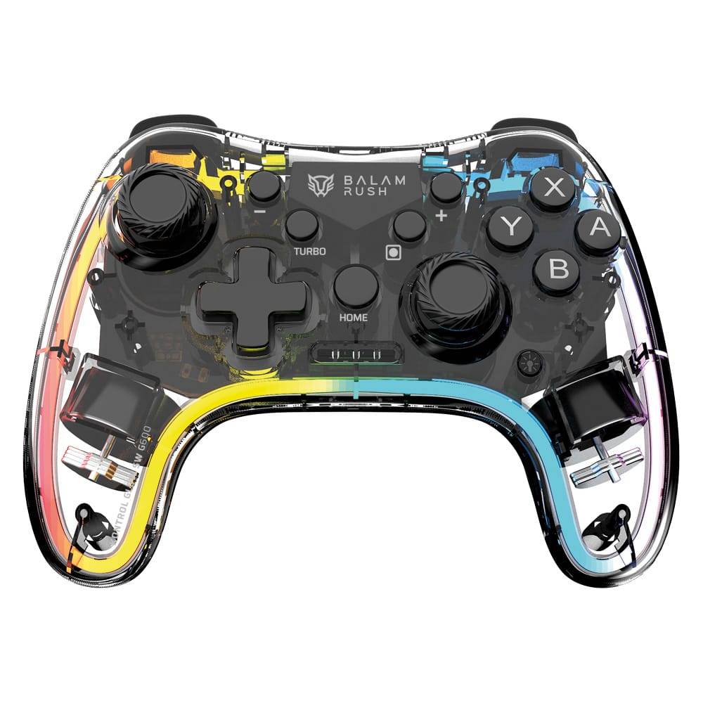 Controles Gaming Balam Rush BR-940467, Analógicos Precisos, Giroscopio Integrado, Conexión Inalámbrica