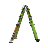 CONQUEST2.0 - Little Giant Ladder Systems Escalera Multi-Posiciones / 6.7 m (22') / Suelos Inclinados