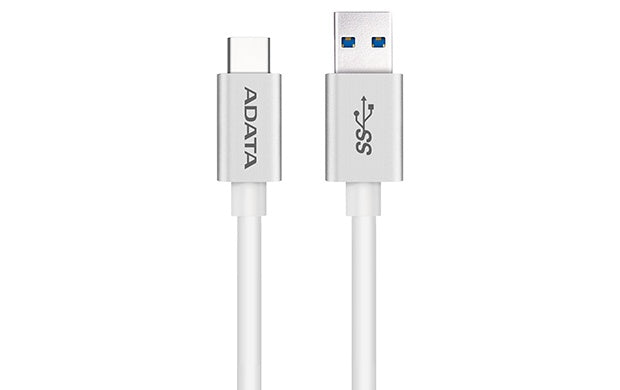 Cable Adata Tipo C a Usb 3.0 1m plastico Color Plata FullOffice.com