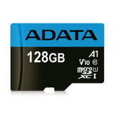 Memoria Flash Adata AUSDX128GUICL10A1-RA1, 128GB MicroSDXC UHS-I Clase 10, con Adaptador