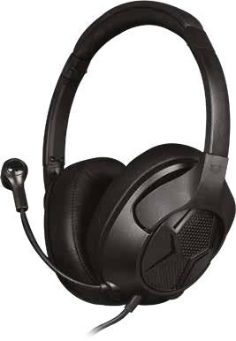 Audifonos Gamer Balam Rush Sonorous Hs740 Over-Ear / 3.5Mm + Duale Estereo 2.0 / Cancelacion De Ruido Pasiva / Microfono Flexible, Angulo Ajustable/ Negro/Br-932981 FullOffice.com 