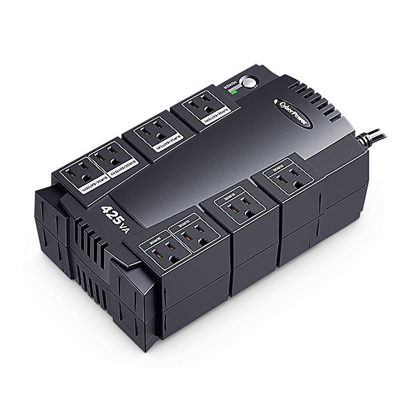 No Break Cyberpower Cp425 425Va/255W,Stanby,8Cont,Usb/Rj11,12 FullOffice.com 