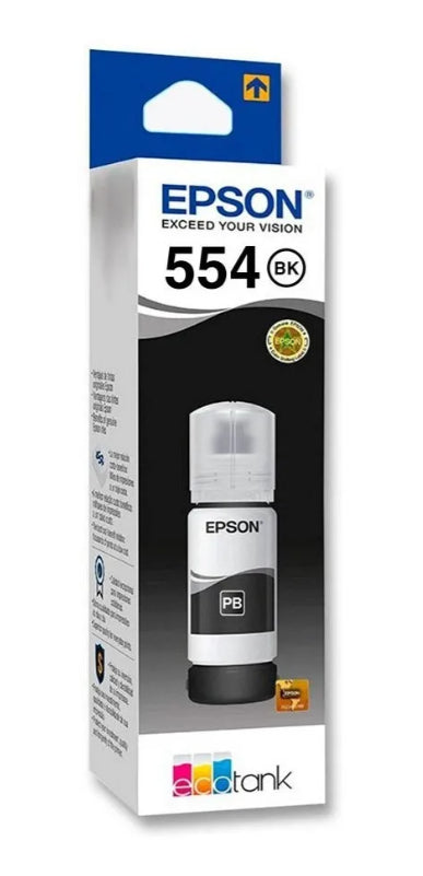 Epson T554 Original, Negro, L8160/L8180, 6800 páginas, T554120-AL | Repuestos de tinta para impresoras