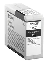 Epson Singlepack Photo Black T850100 Cartucho de Tinta Tinta a base de pigmentos Impresión por inyección de tinta - SureColor SC-P800 1 pieza(s)