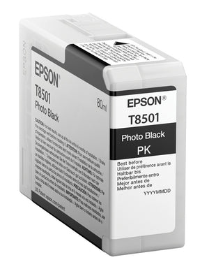 Epson Singlepack Photo Black T850100 Cartucho de Tinta Tinta a base de pigmentos Impresión por inyección de tinta - SureColor SC-P800 1 pieza(s)