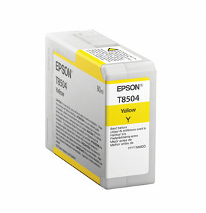 Epson Singlepack Yellow T850400 Cartucho de Tinta Tinta a base de pigmentos Impresión por inyección de tinta - SureColor SC-P800 1 pieza(s)