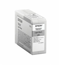 Epson Singlepack Light Black T850700 Cartucho de Tinta Tinta a base de pigmentos Impresión por inyección de tinta - SureColor SC-P800 1 pieza(s)