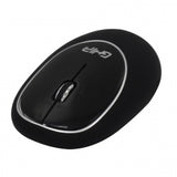 Mouse Óptico Inalámbrico GHIA GT100NN, USB. Color Negro.