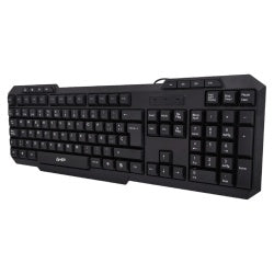 Teclado Ghia GTA50, USB. Color Negro.