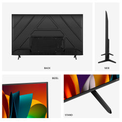 Hisense Smart TV LED 50A6N 55", 4K Ultra HD, Negro