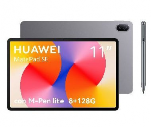 Tablet Huawei MatePad SE 11" 1920x1080 Full HD, 128GB, 8GB RAM, HarmonyOS, Gris