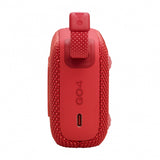 JBL Bocina Portátil Go 4, Bluetooth, Inalámbrico, 4.2W RMS, Rojo - Resistente al Agua