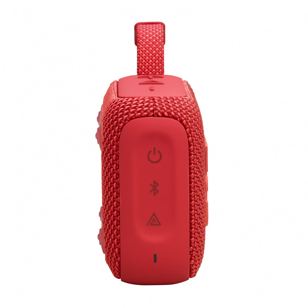 JBL Bocina Portátil Go 4, Bluetooth, Inalámbrico, 4.2W RMS, Rojo - Resistente al Agua