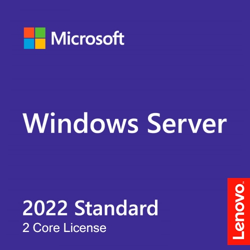 Windows Server Lenovo 2022 Standard Additional License 2 Core No Media-Key/Reseller Pos Only