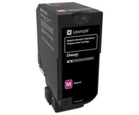 Lexmark 74C4SM0 cartucho de tóner 1 pieza(s) Original Magenta, 7000 páginas