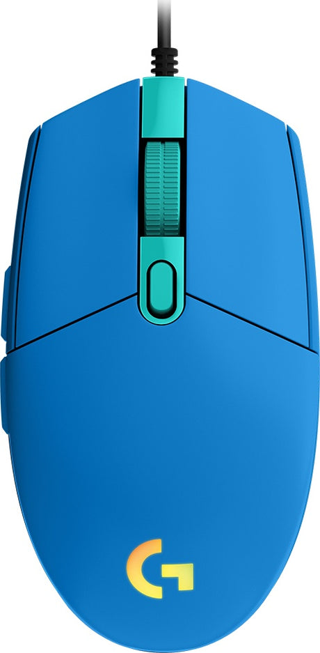 Mouse Lightsync Gaming Logitech G203 8000 DPI, 6 Botones, Azul - 910-005852 FullOffice.com 