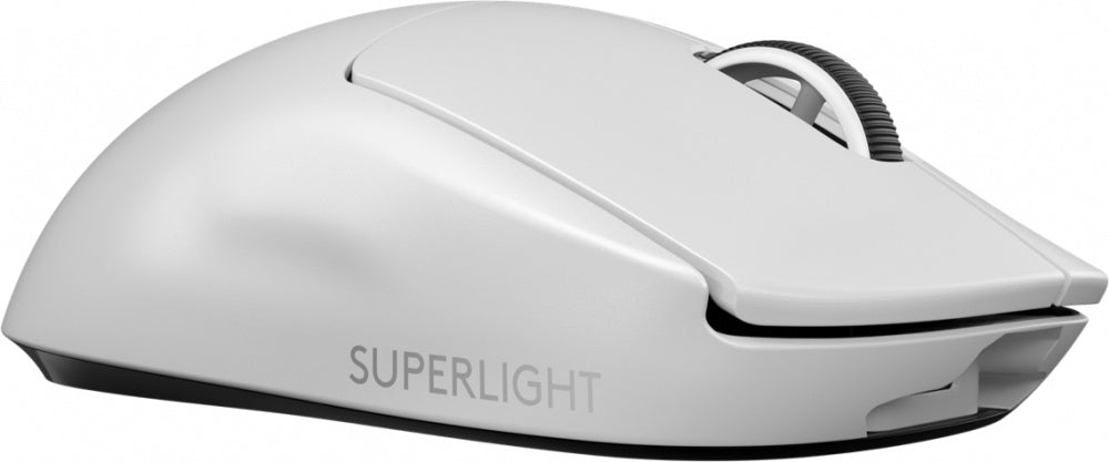Mouse Óptico Logitech Pro X Superlight, 25400 DPI, Sensor Hero, Blanco - 910-005941