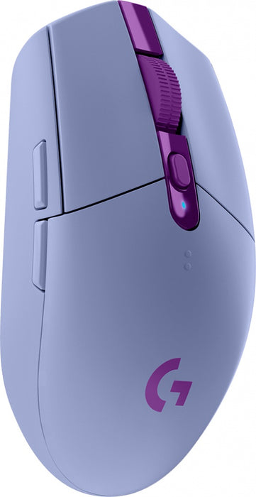 Mouse Lightspeed Gaming Logitech G305 Inalámbrico, Sensor Hero, 6 Botones, Lila - 910-006377