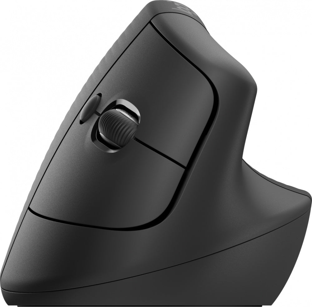 Mouse Óptico Lift Logitech Vertical Ergo, Grafito, Multi-Dispositivo, USB, Logi Bolt y Bluetooth para PC/Apple MacOS 10.15 o Posteriores y Windows® 10, 11 o Posteriores FullOffice.com 