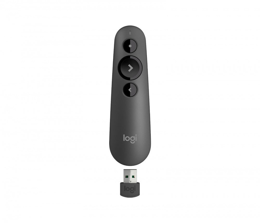 Presentador Inalámbrico Logitech R500S con Láser Remoto, USB, Grafito FullOffice.com 