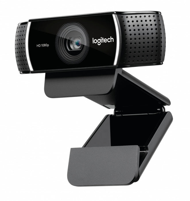 Camara Web Logitech C922 Pro Streaming, HD, 1080P, USB, Negro - 960-001087