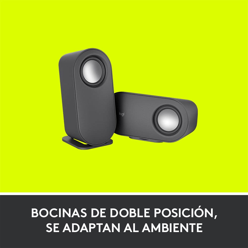 Bocinas Logitech Z407 Bluetooth Subwoofer Control Inalámbrico Color Negro